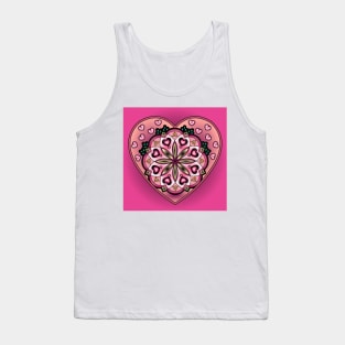 Love Hearts 167 (Style:27) Tank Top